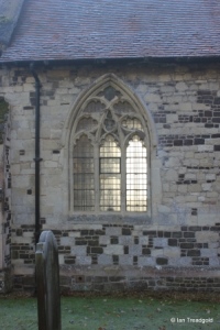 All Saints, Tilsworth. North side nave window.