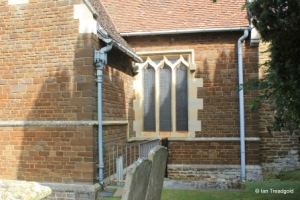 Campton - All Saints. Chancel, south-east window.