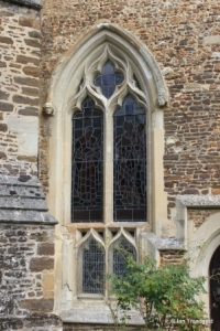 Clifton - All Saints. Chancel, south-west window.