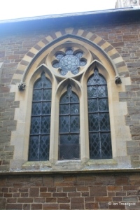 Clifton - All Saints. North aisle, north-east window.