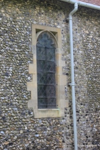 Caddington - All Saints. Chancel, north window.