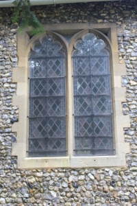 Caddington - All Saints. Chancel, south window.