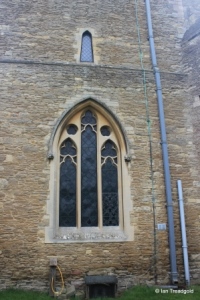 Turvey - All Saints. West window.