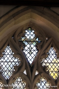 Dunton - St Mary Magdalene. South aisle, east window, internal.