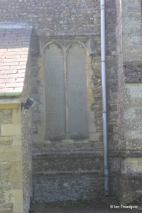 Wilden - St Nicholas. Chancel north-west window.
