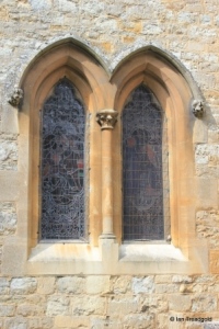 Clapham - St Thomas of Canterbury. South aisle, east window.