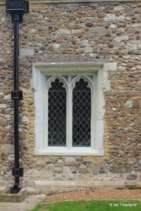 Stotfold - St Mary. North aisle, north-west window.