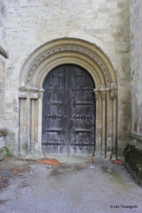 Dunstable - Priory Church of St Peter. North doorway.