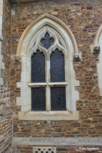 Eversholt - St John the Baptist. Chancel window.