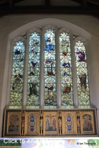 Eaton Bray - St Mary the Virgin. East window internal.