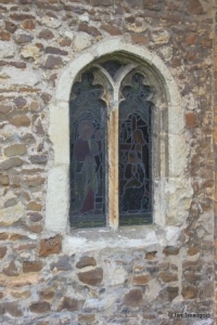 Everton - St Mary. Chancel, north-west window.