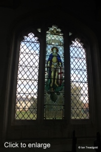 Edworth - St George. Chancel, north window internal.