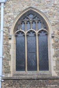 Elstow - St Mary and St Helena. North aisle, eastern window.