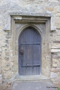 Elstow - St Mary and St Helena. Tower doorway.
