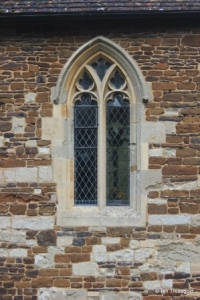 Eggington - St Michael. South aisle, eastern window.